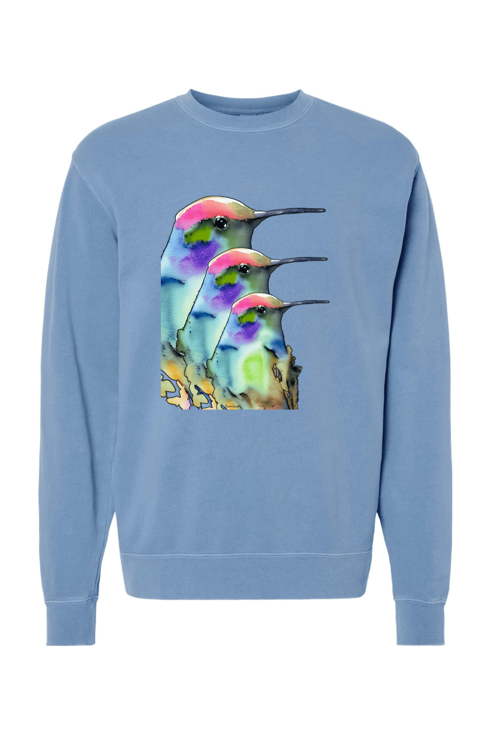 Birds of a Feather Crew Neck Sweatshirt - HummViewer