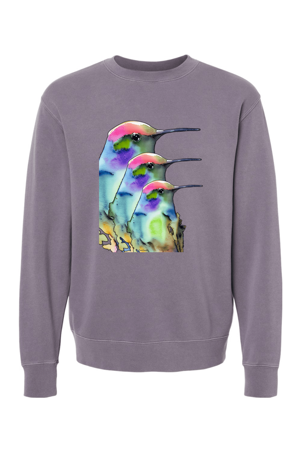 Birds of a Feather Crew Neck Sweatshirt - HummViewer