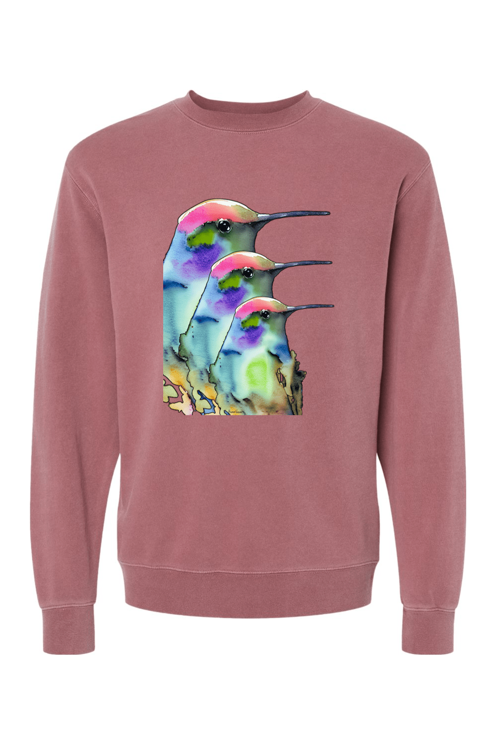 Birds of a Feather Crew Neck Sweatshirt - HummViewer