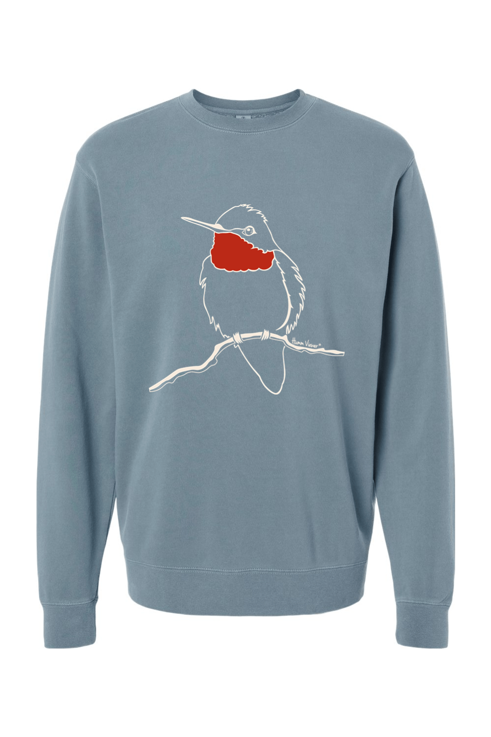Hummingbird Line Art Sweatshirt - HummViewer