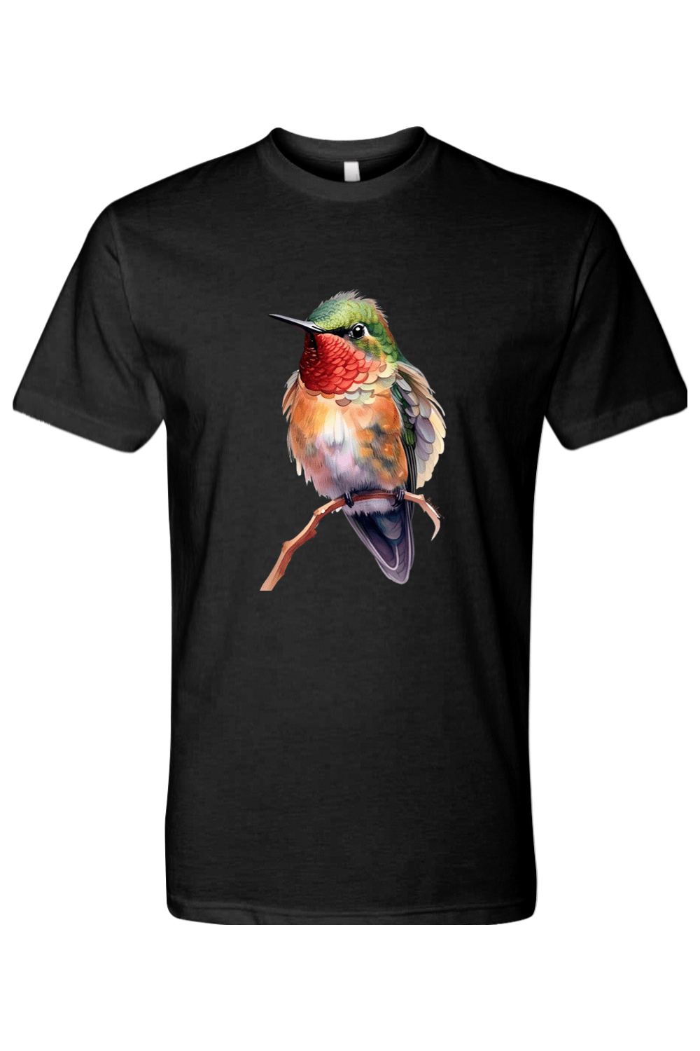 Watercolor Art Hummingbird Tee - HummViewer